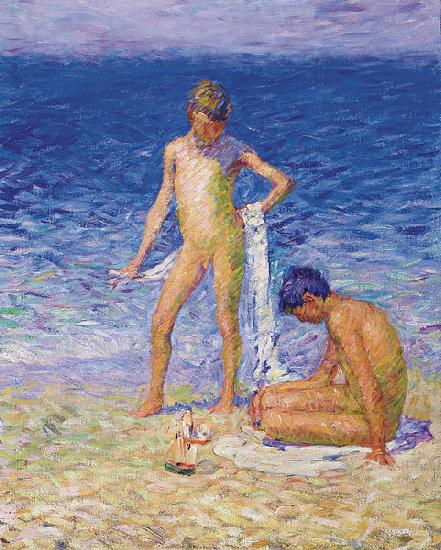 John Peter Russell Boys on the Beach, Belle lle